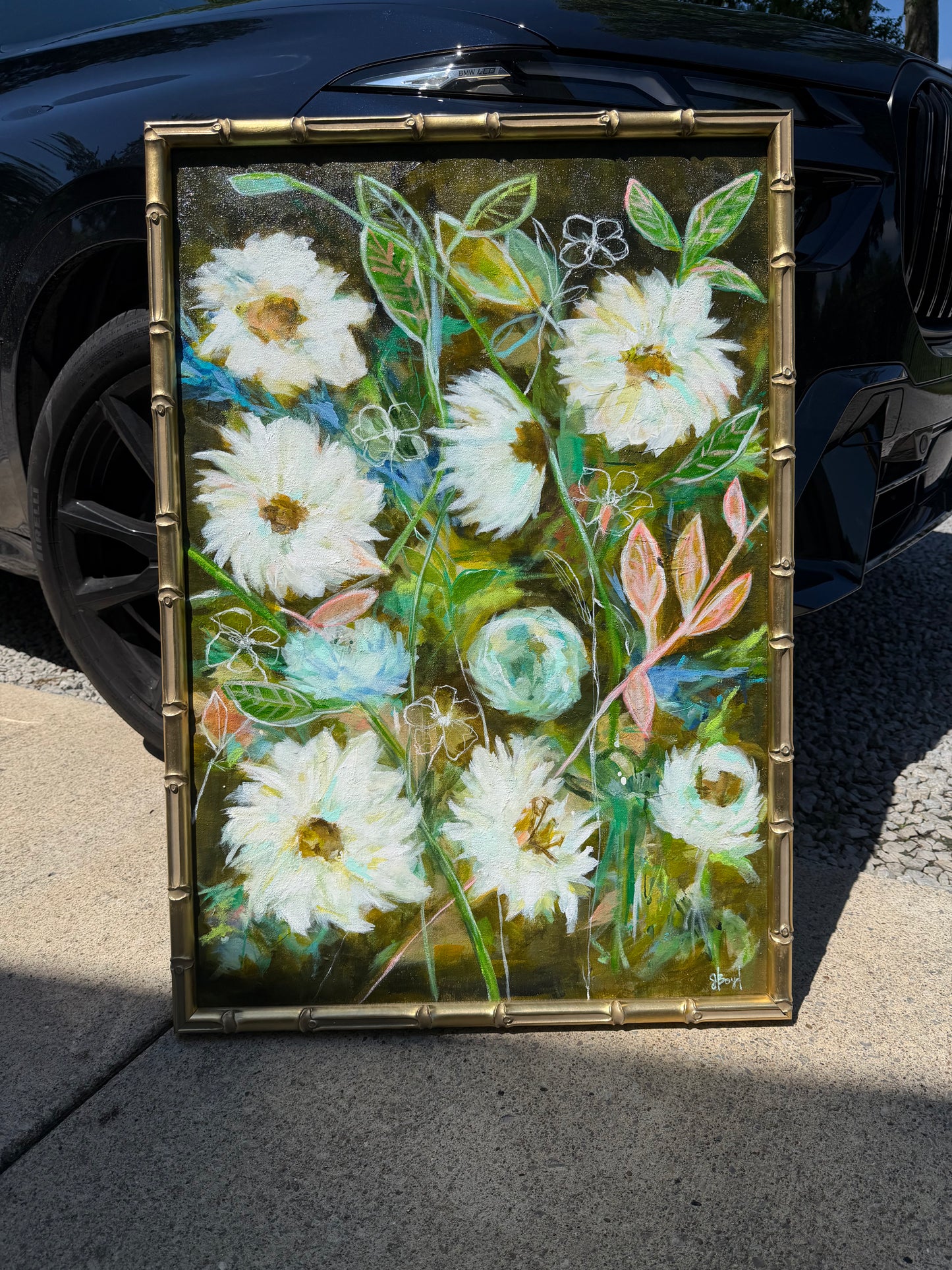 For Jenn Z 25x35 bamboo floral