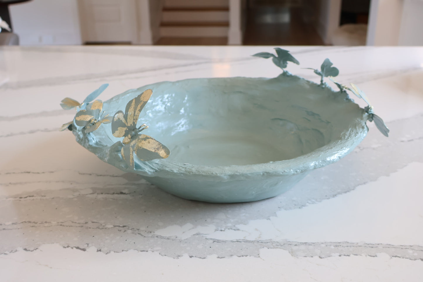 Original Art Butterfly Bowl