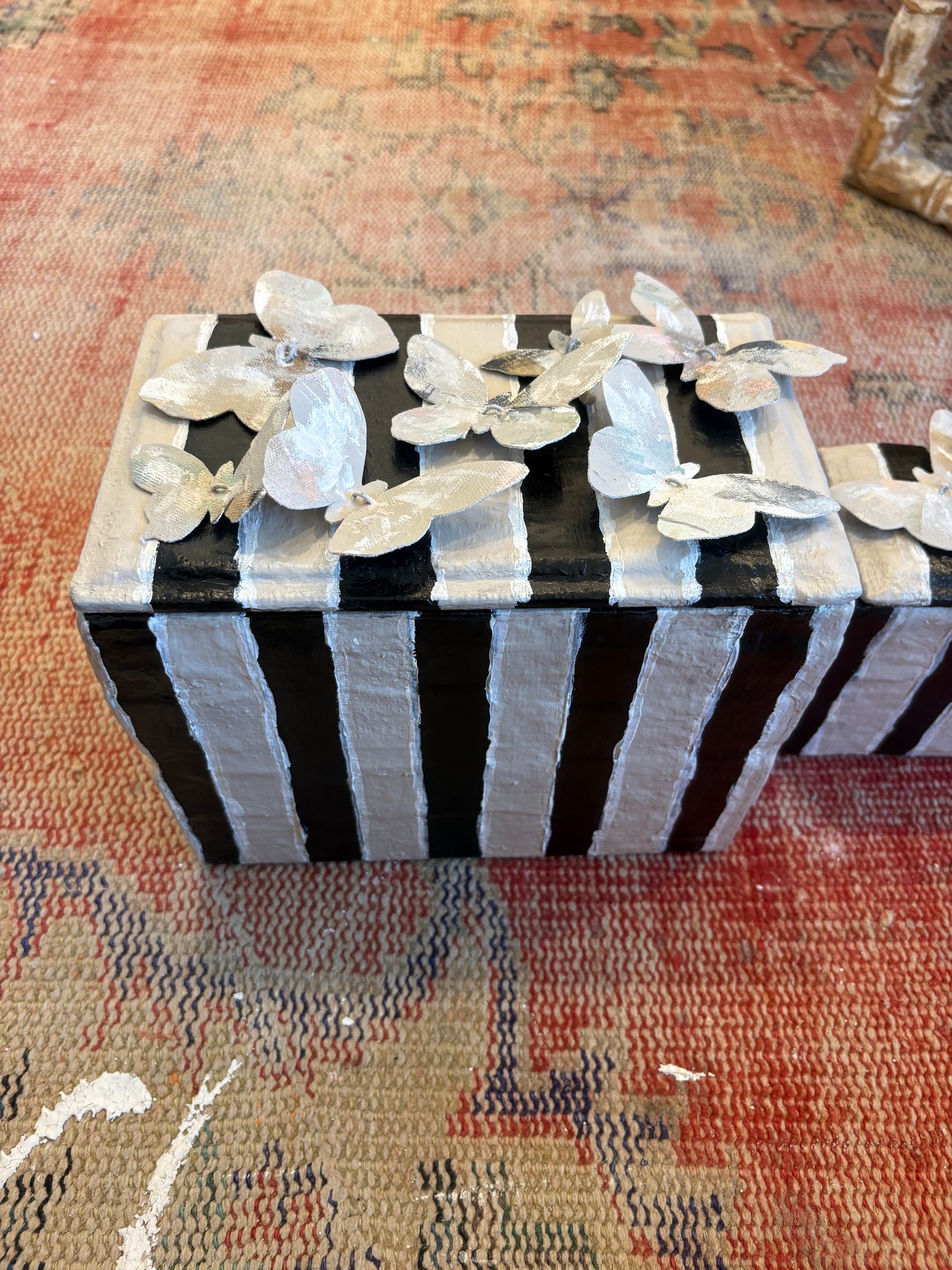 Large Decorative Butterfly box