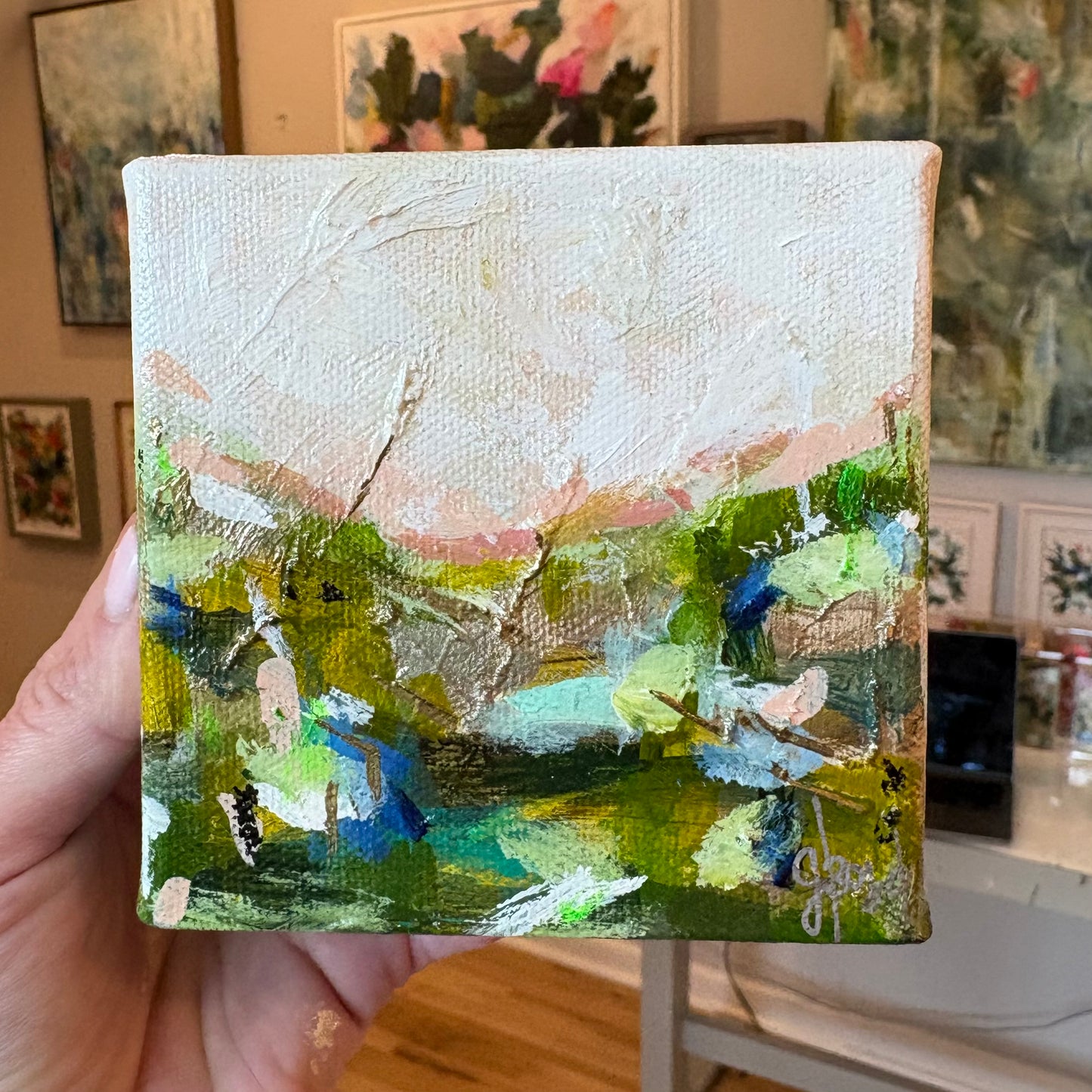 4x4 Abstract Landscape