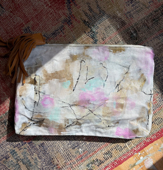 Oversized Original Art Clutch