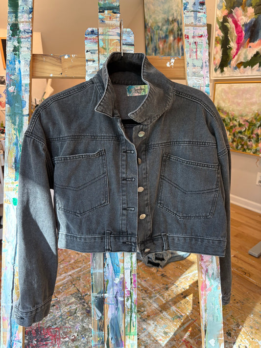 Cropped Denim Jacket