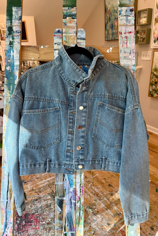 Cropped Denim Jacket