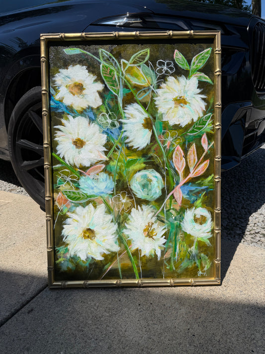 For Jenn Z 25x35 bamboo floral