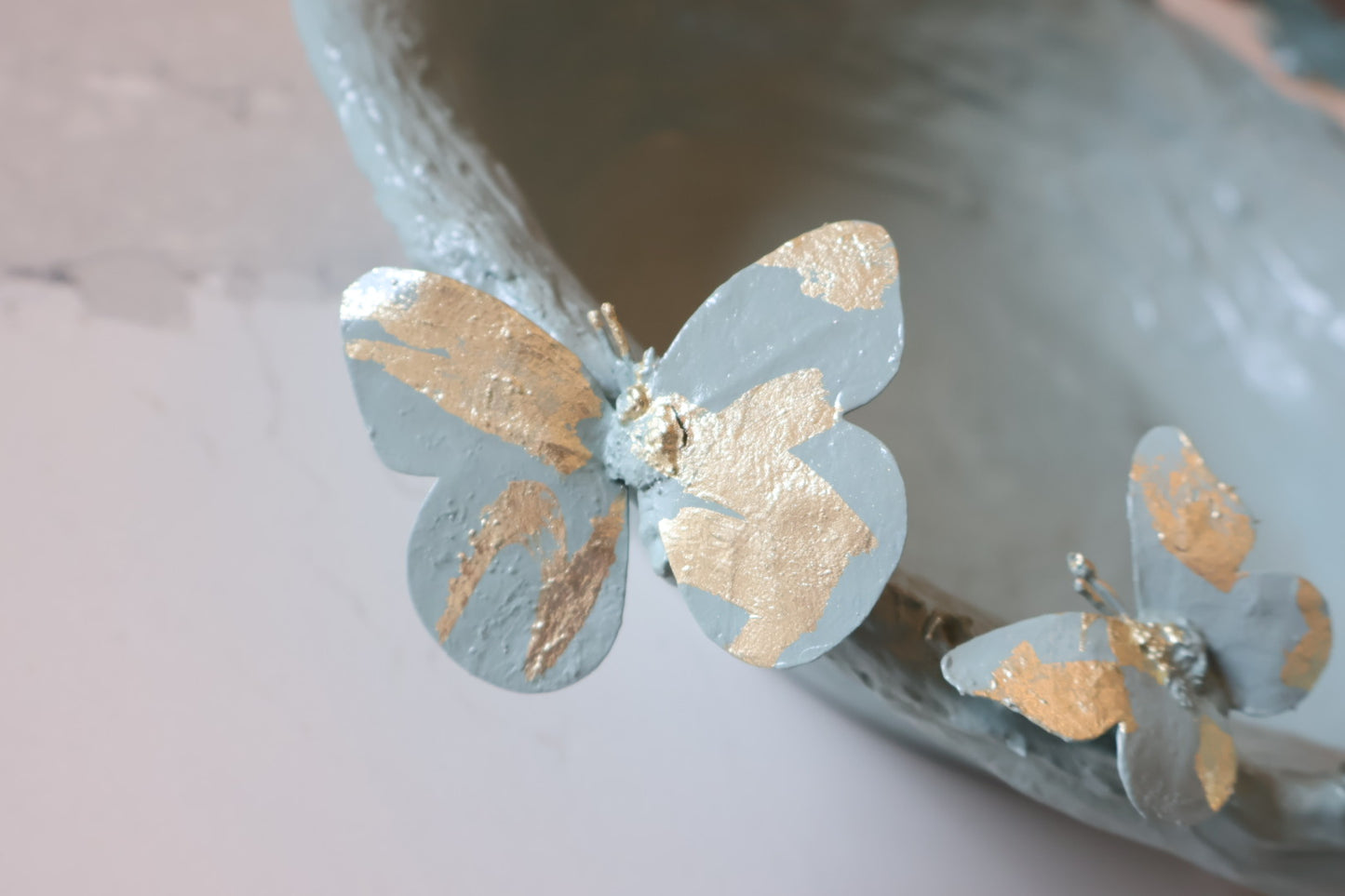Original Art Butterfly Bowl