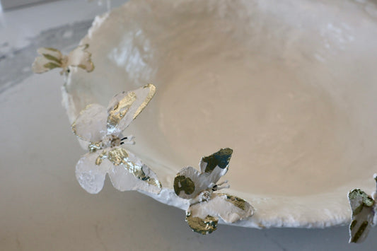 Original Art Butterfly Bowl