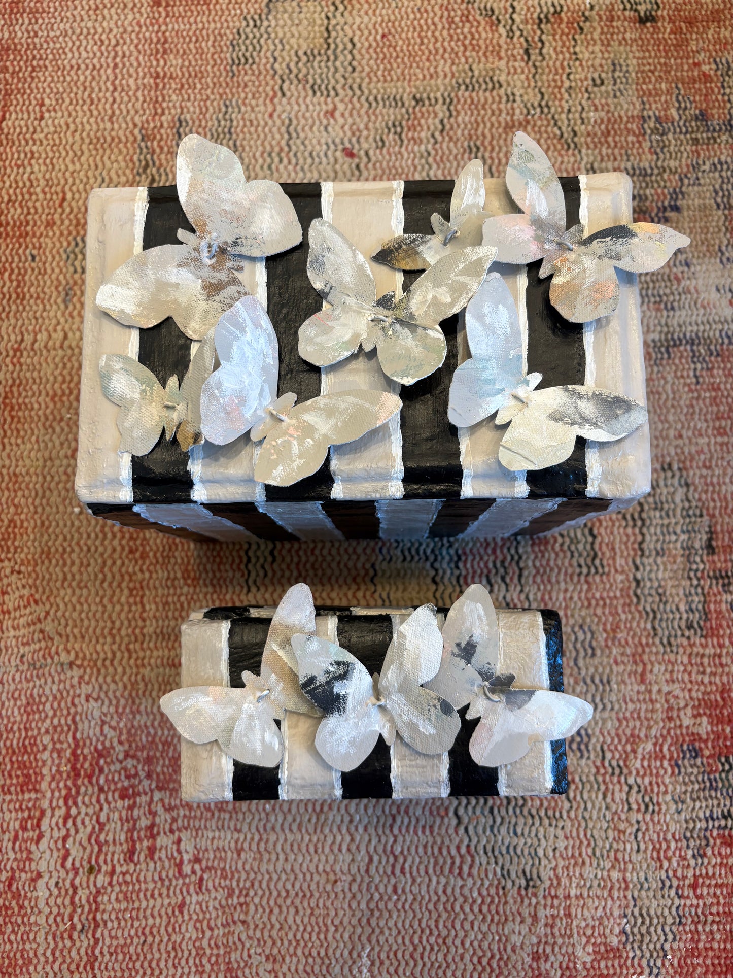 Large Decorative Butterfly box