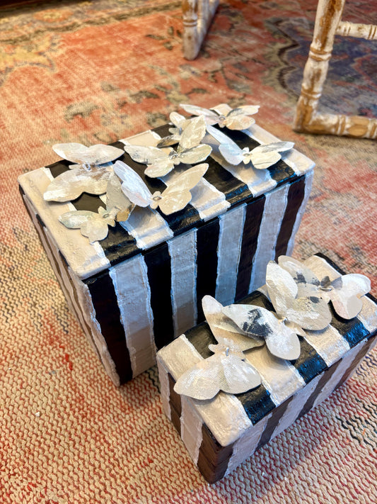 Small Decorative Butterfly Box
