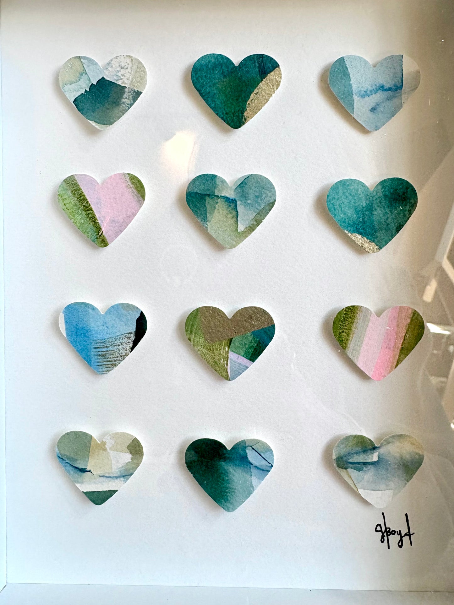 9x11 Pop Hearts