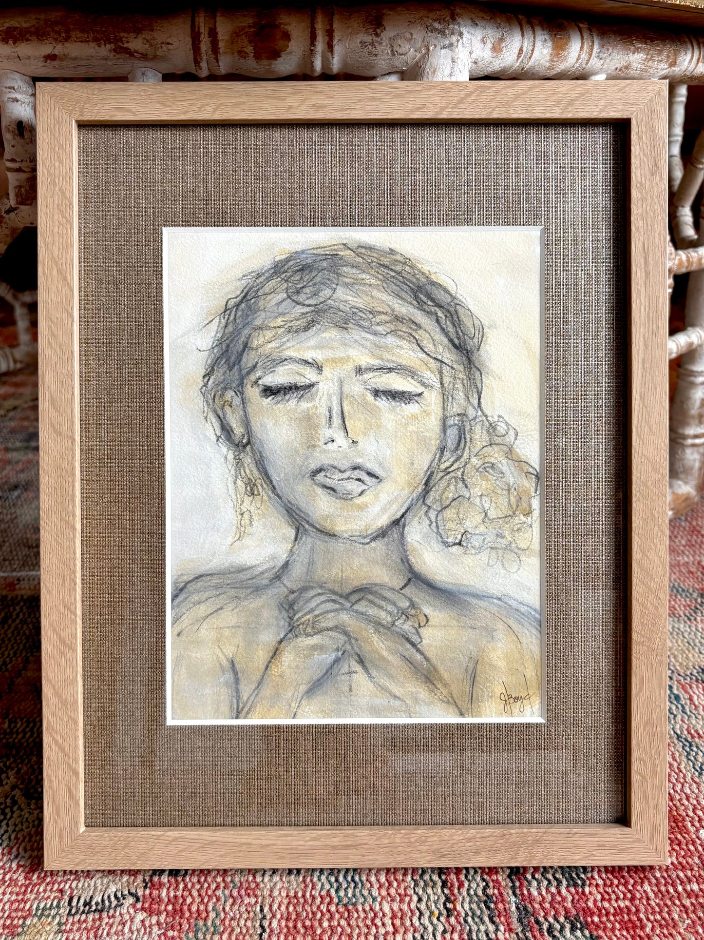 "Praying Lady"