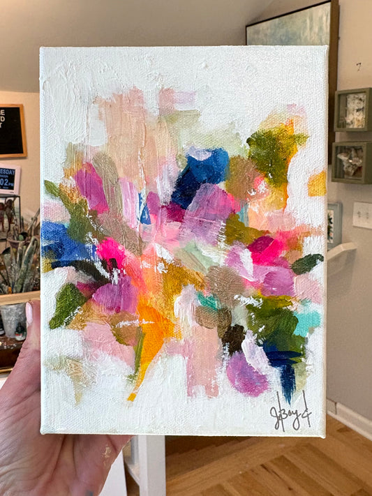 6x8 Vibrant Abstract