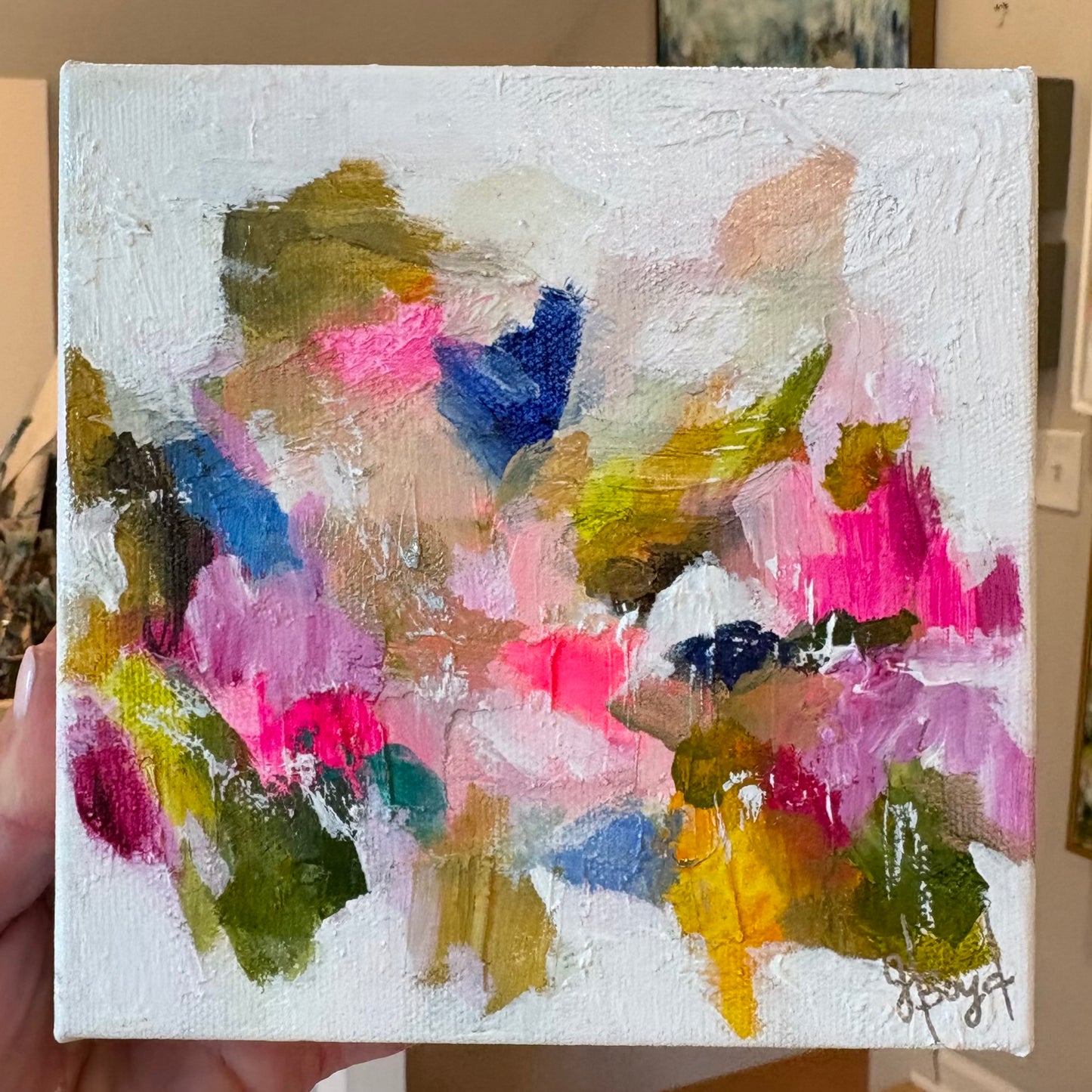 6x6 Vibrant Abstract