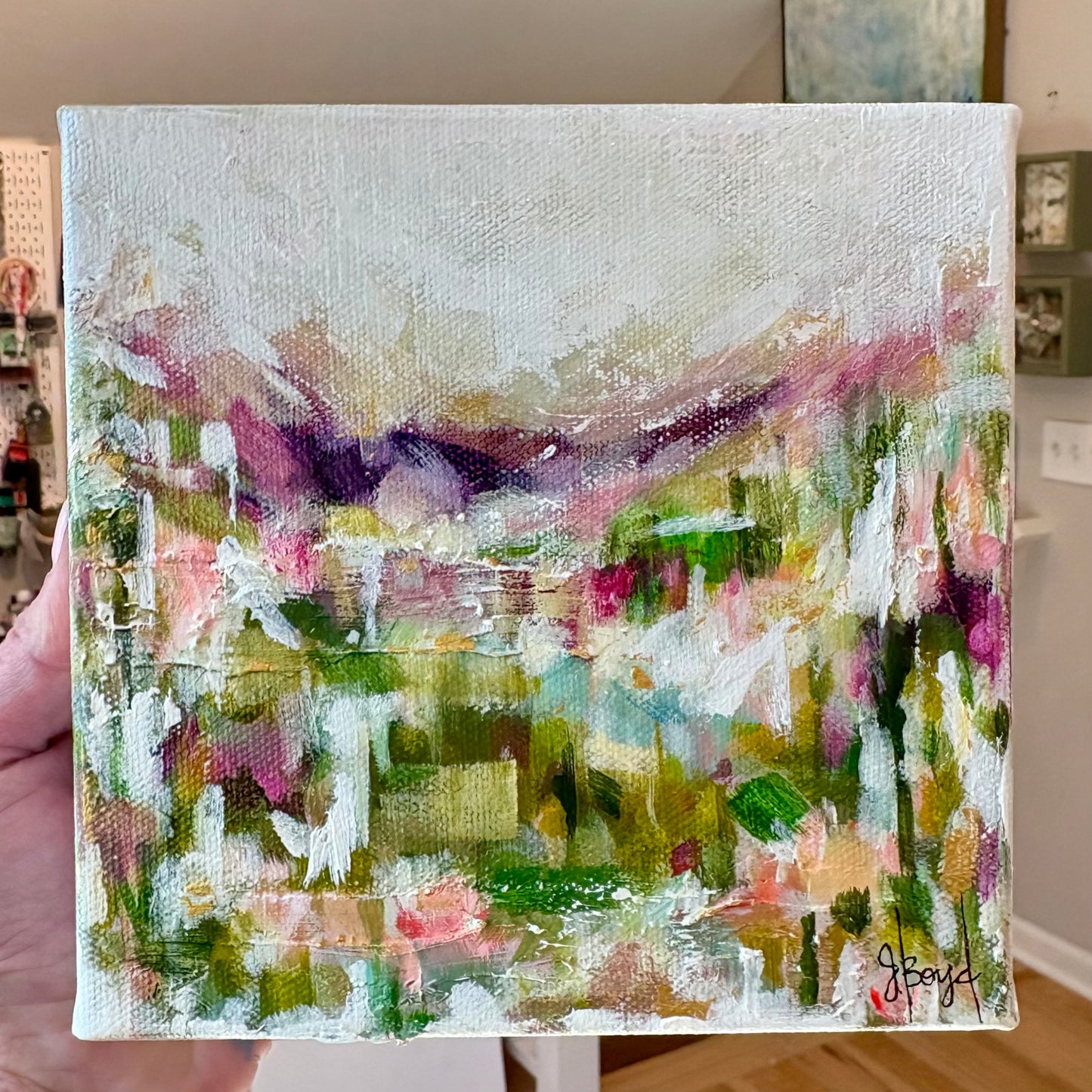 6x6 Purple Landscape