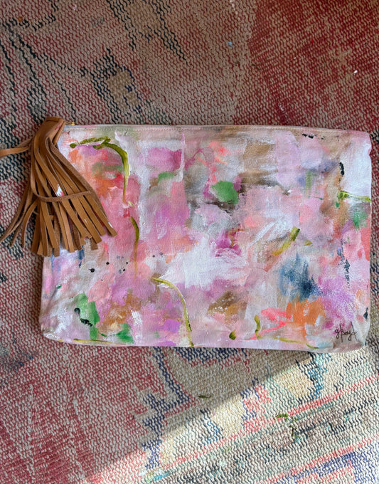 Oversized Original Art Clutch