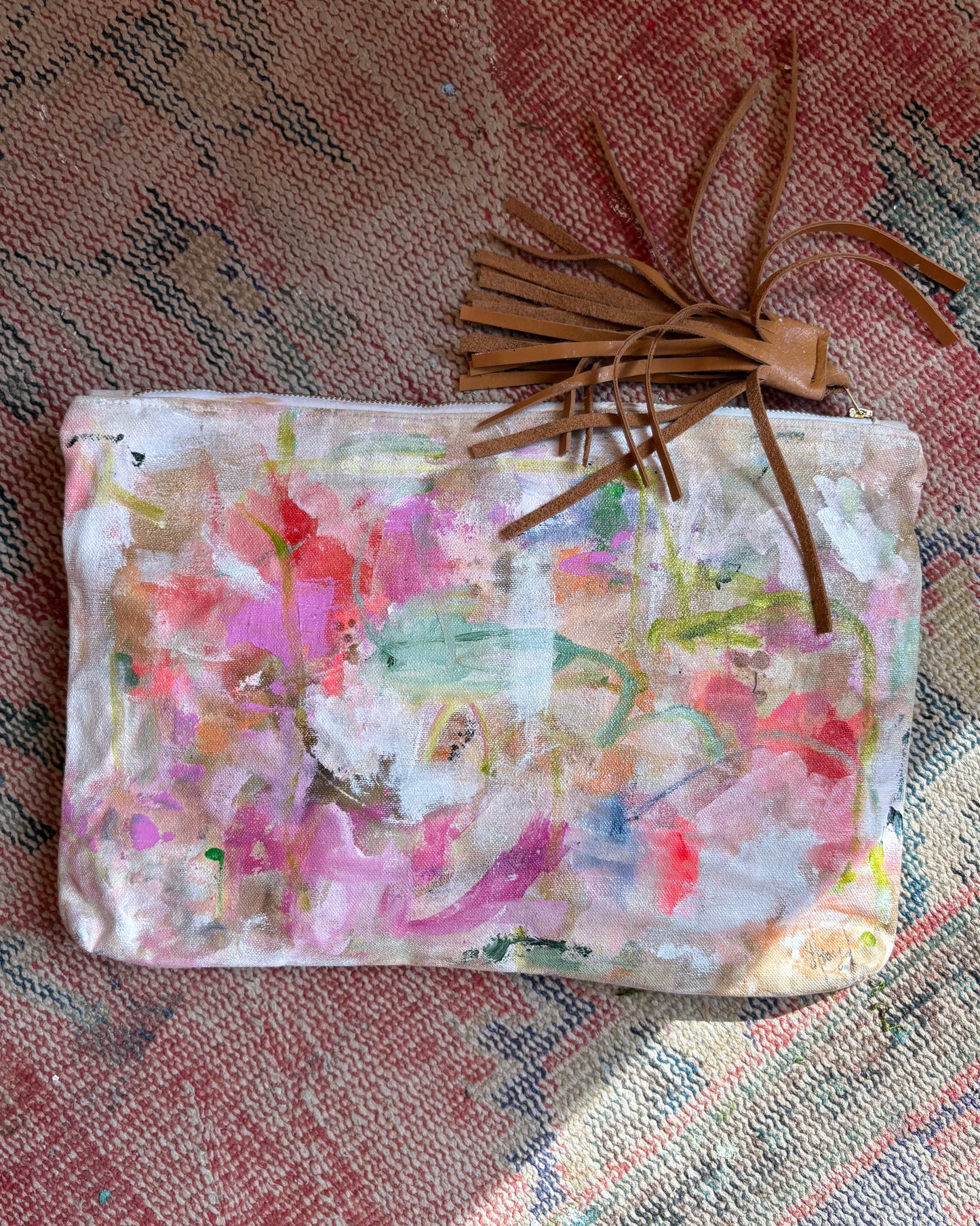 Oversized Original Art Clutch