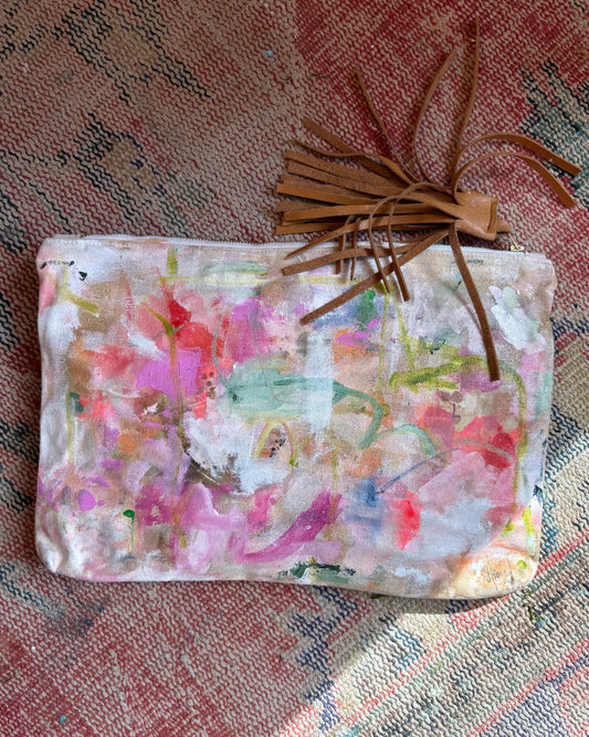 Oversized Original Art Clutch