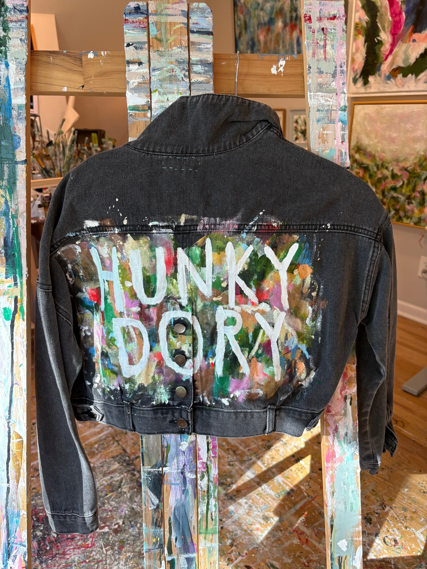 Cropped Denim Jacket